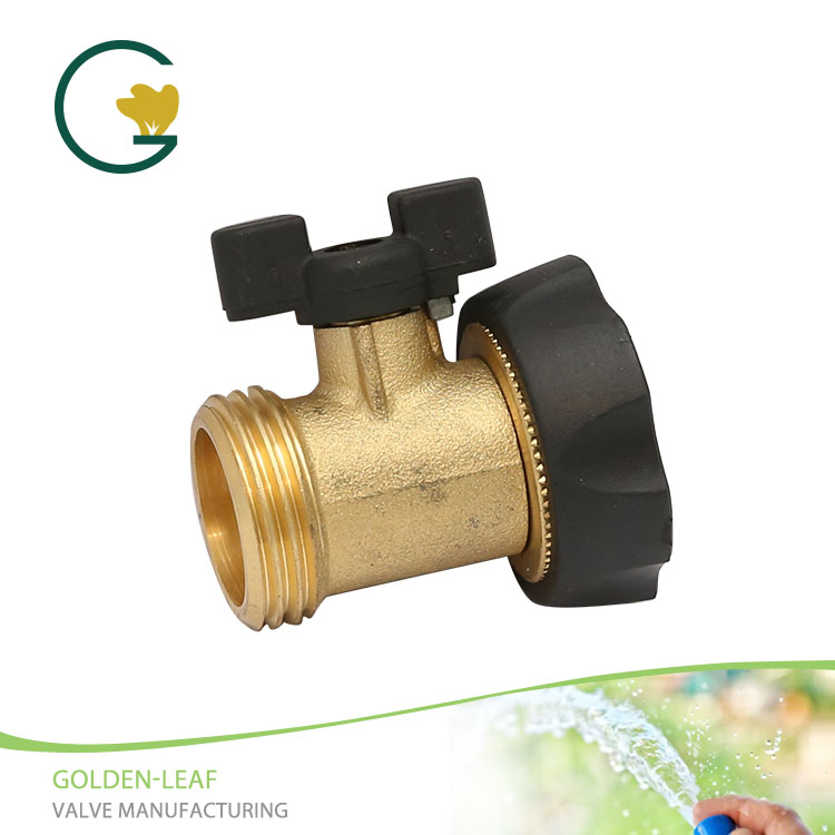 3/4 in. Brass Threaded Male/Female Hose Shut-off Valve