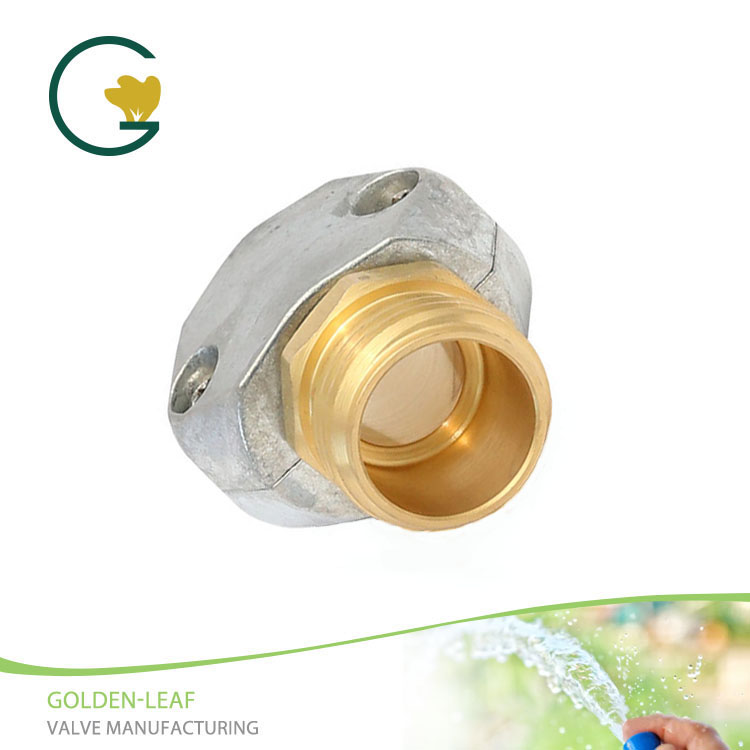 3/4 in. Brass/Zinc Threaded Male Clamp Coupling