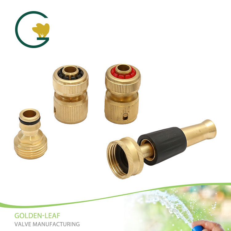 4 Piece Hose Coupling Set 1/2