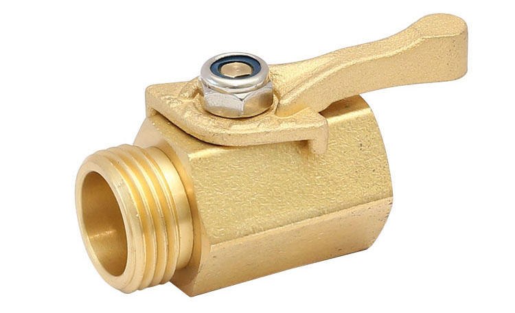 Brass Shut Off Valve with forged handle made in China