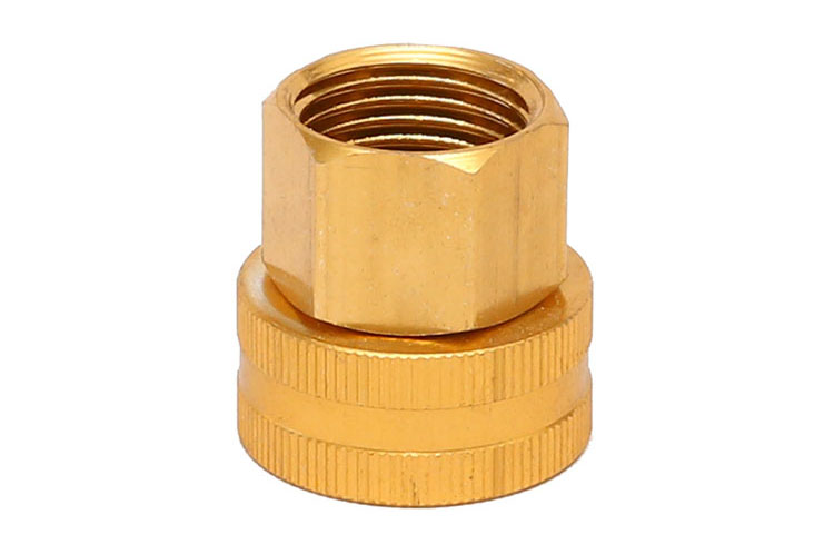 China Double Female Hose Aluminum Swivel Hose Connector