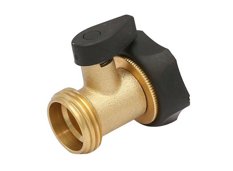 Brass Shut-Off Connector With Rubber factory