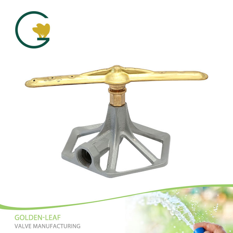 Metal Base With Brass 2 Arm Rotatory Sprinkler